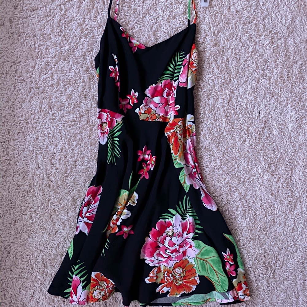 Flower Print Dress